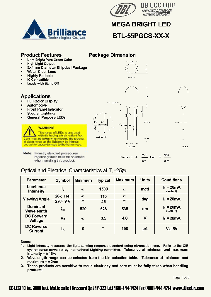 BTL-55PGCS-G7Q_625040.PDF Datasheet