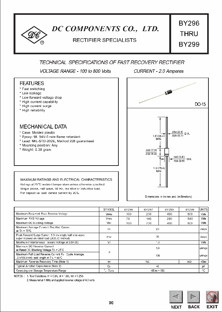 BY297_784326.PDF Datasheet