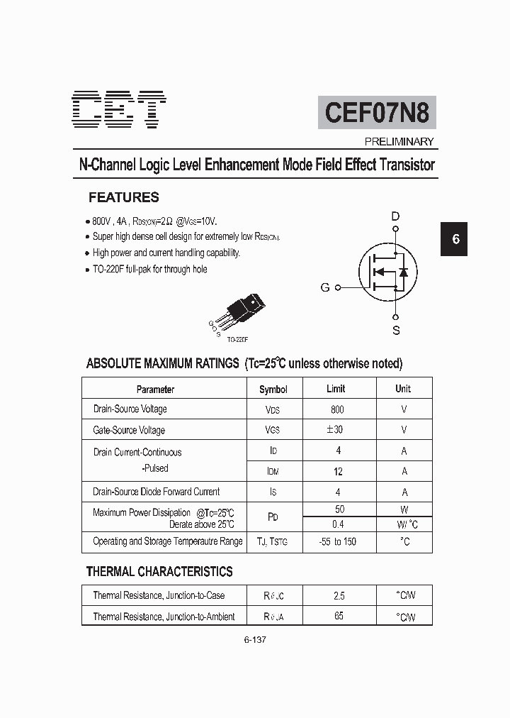 CEF07N8_636477.PDF Datasheet