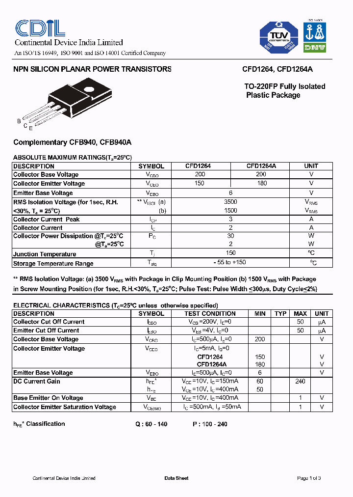 CFD1264_634694.PDF Datasheet