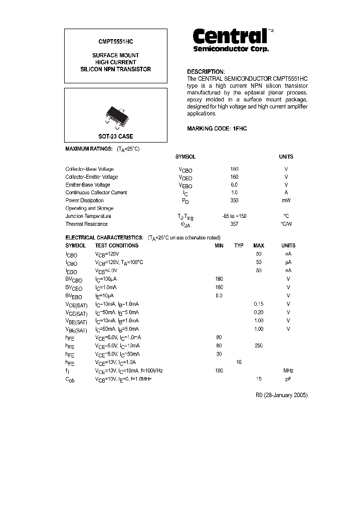 CMPT5551HC_637156.PDF Datasheet