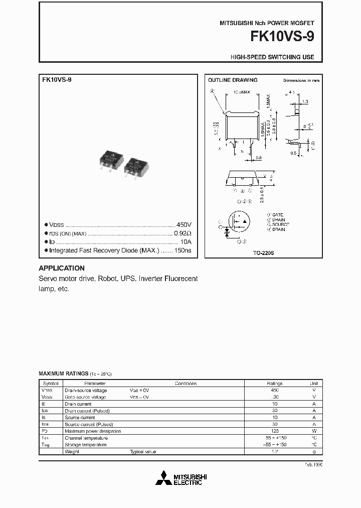 FK10VS-9_774940.PDF Datasheet