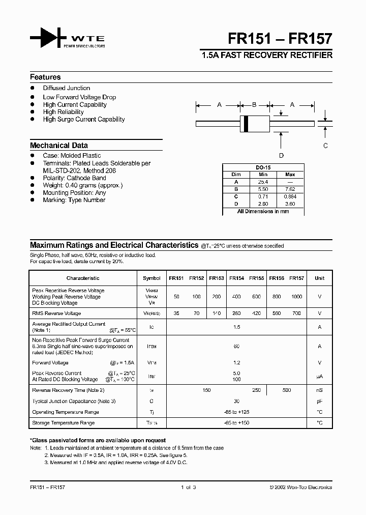 FR154-T3_44304.PDF Datasheet