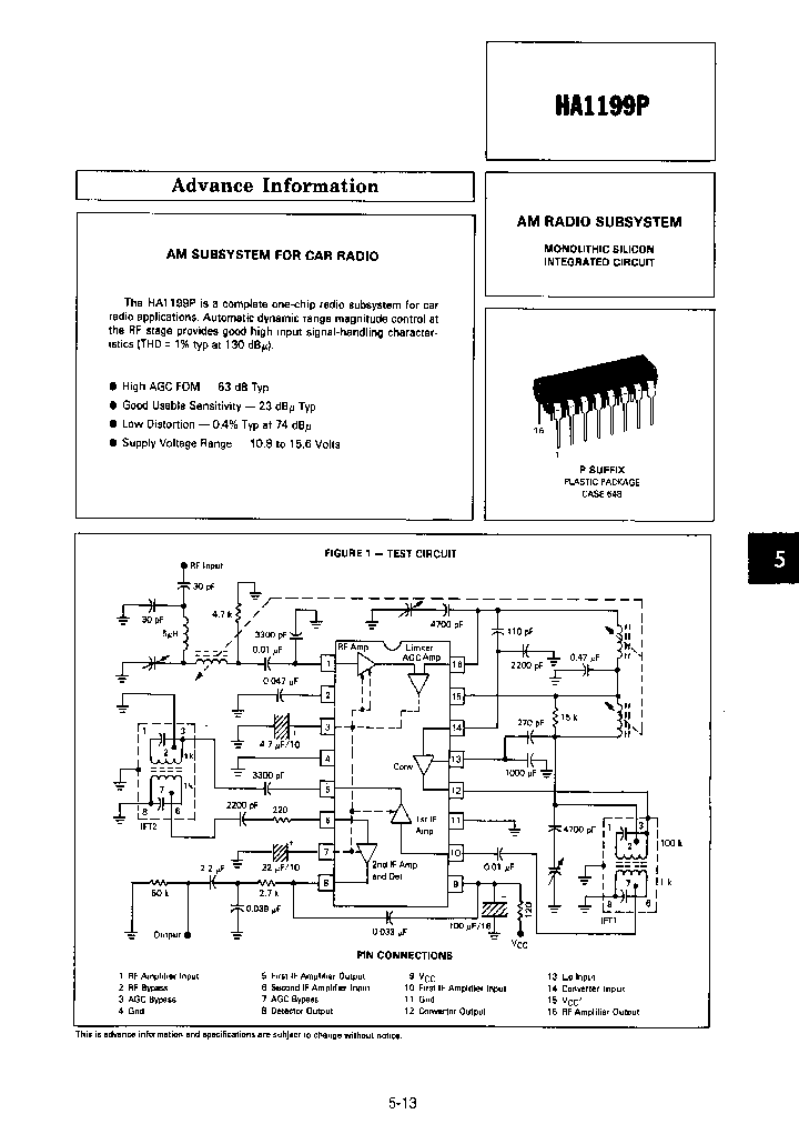 HA1199P_579927.PDF Datasheet