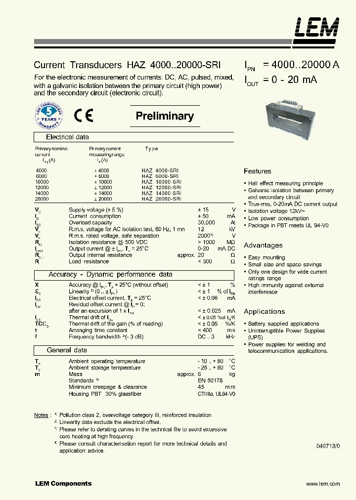 HAZ4000-SRI_32711.PDF Datasheet