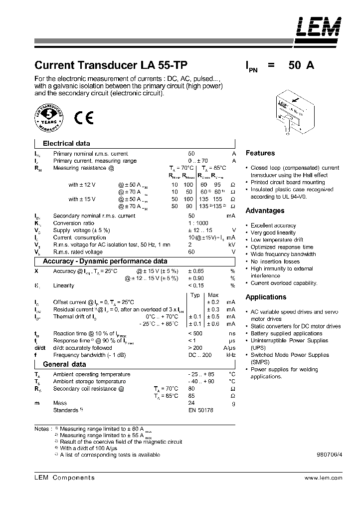 LA55-TP_700866.PDF Datasheet