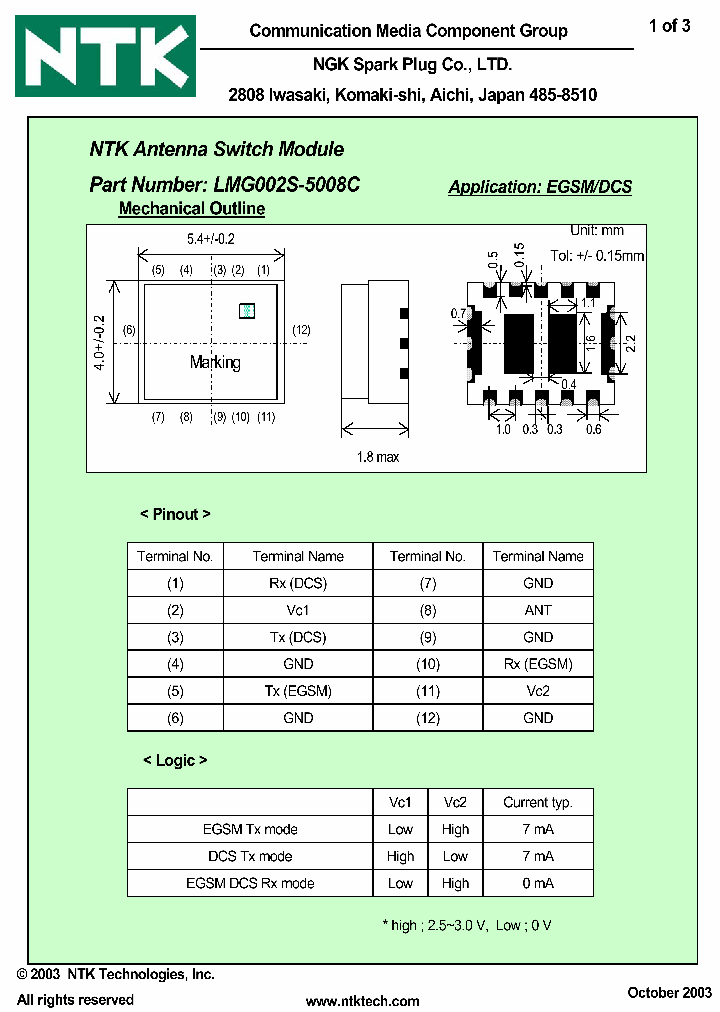 LMG002S-5008C_675012.PDF Datasheet