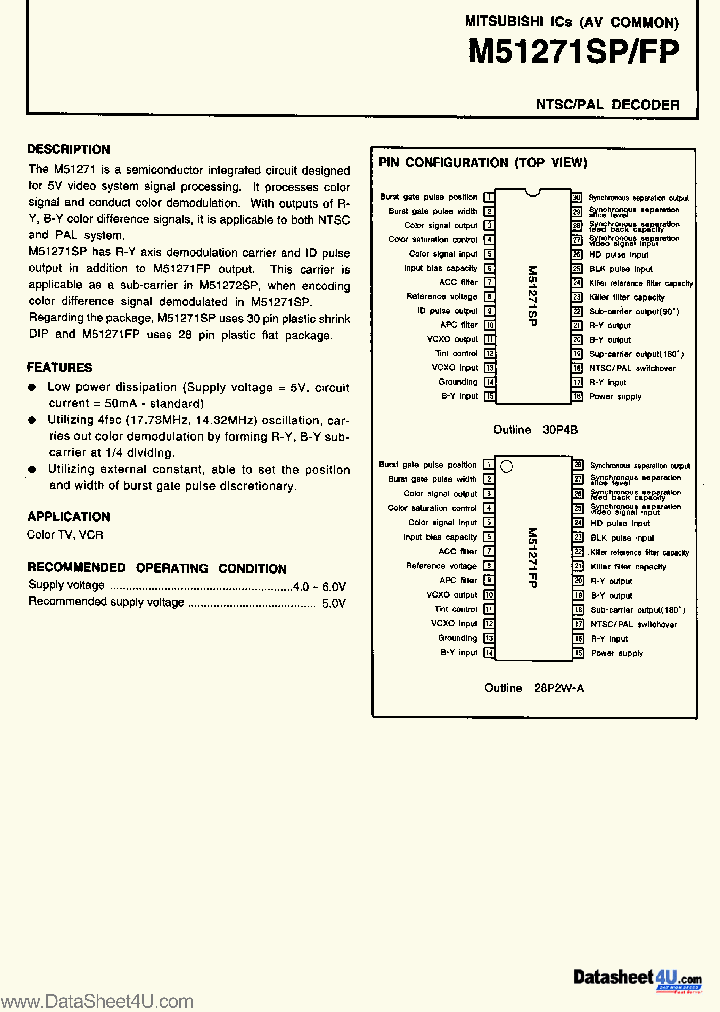 M51271SP_772025.PDF Datasheet