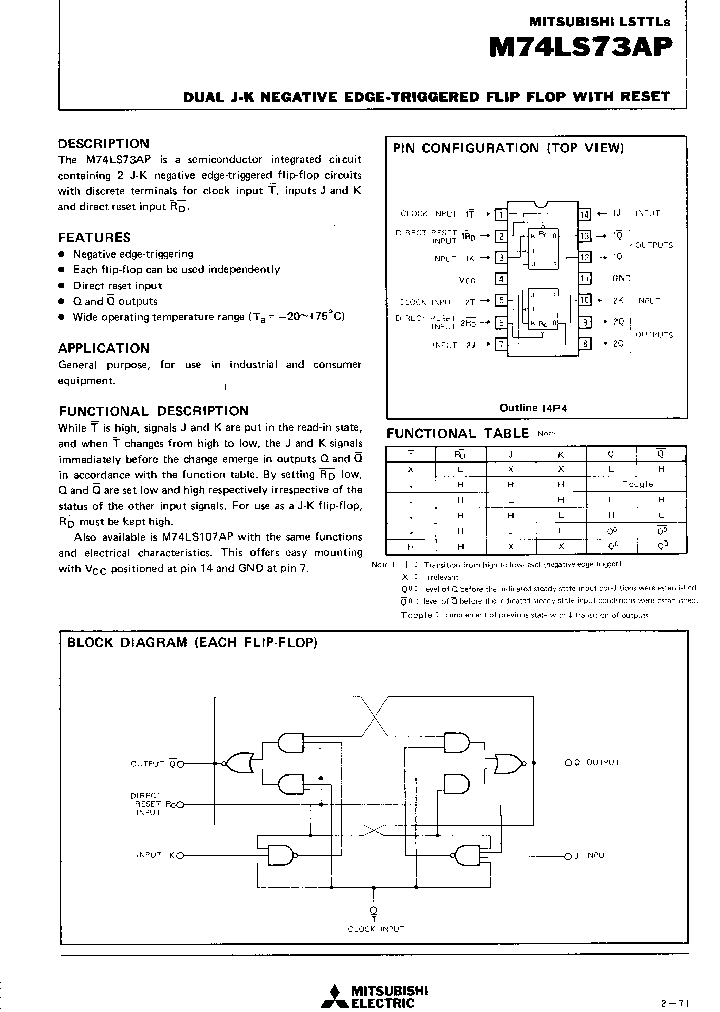 M74LS73AP_714993.PDF Datasheet