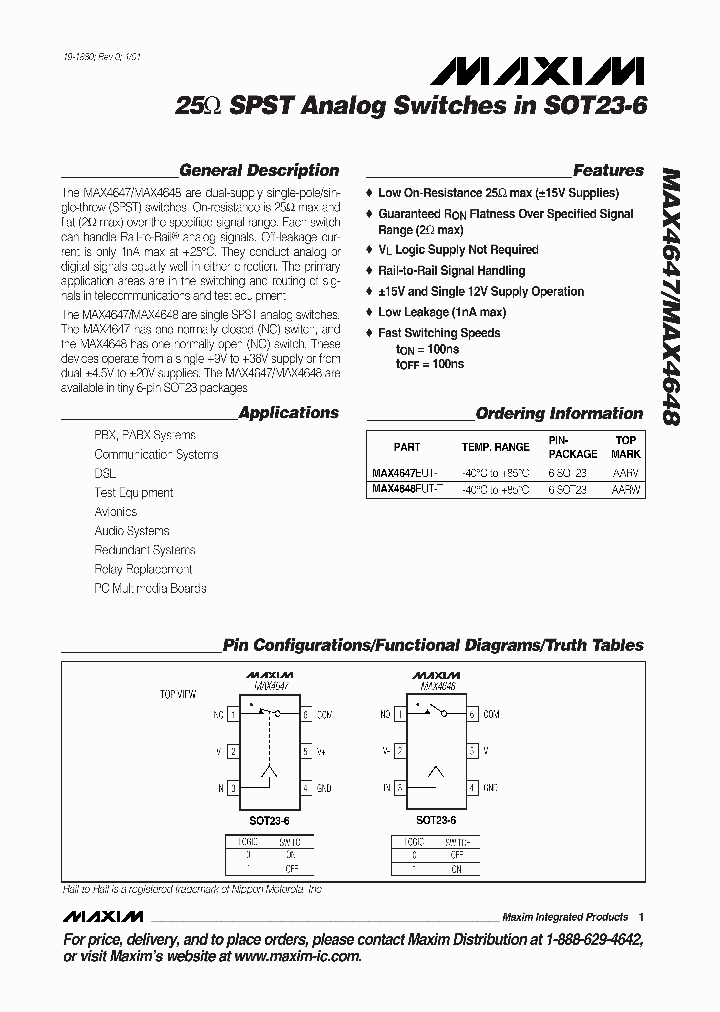 MAX4648_576801.PDF Datasheet