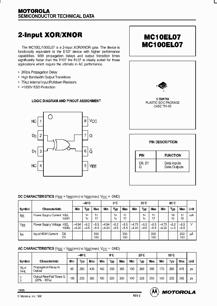 MC100EL07D_720332.PDF Datasheet