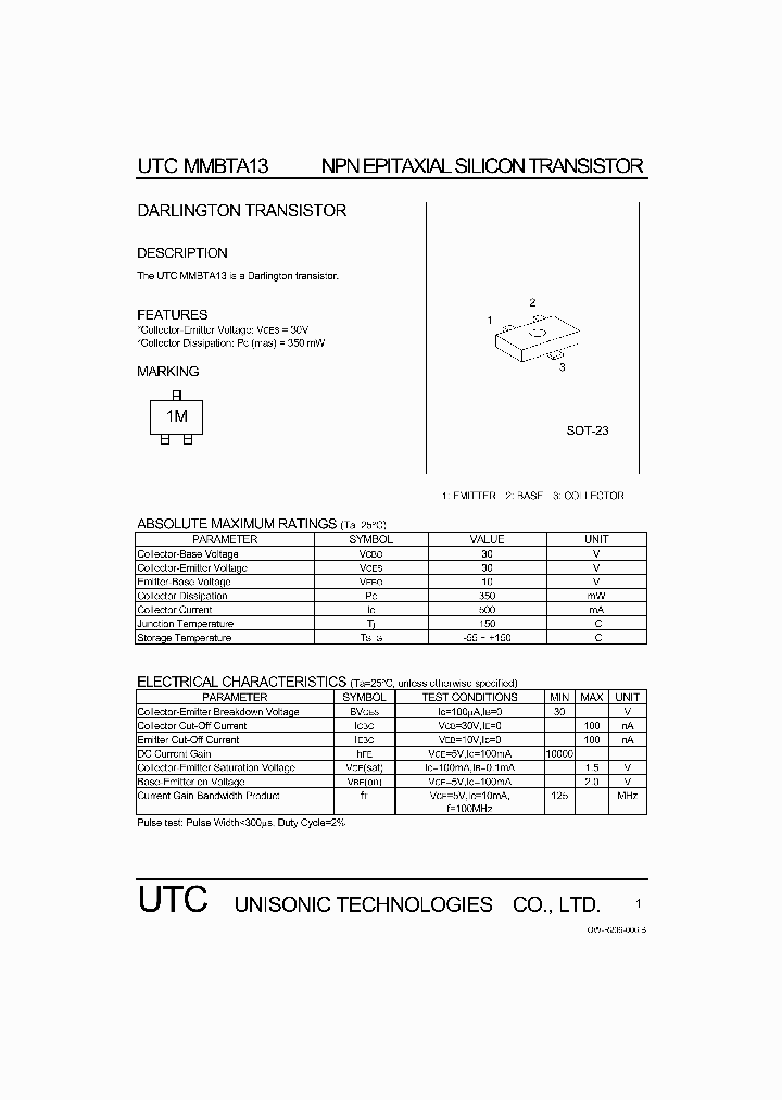 MMBTA13_586836.PDF Datasheet