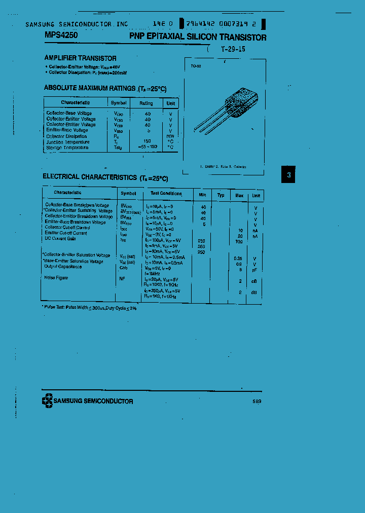 MPS4250_584163.PDF Datasheet