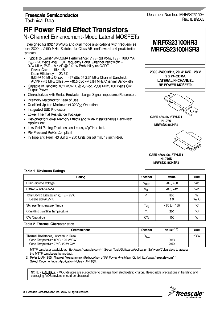 MRF6S23100HXX_763061.PDF Datasheet