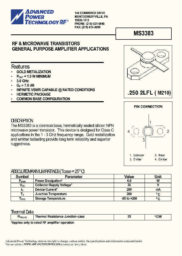 MS3383_647539.PDF Datasheet