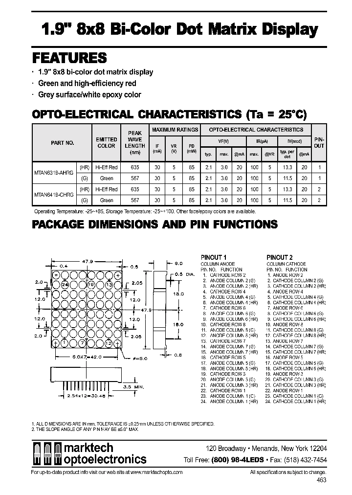 MTAN6319-HR_739241.PDF Datasheet