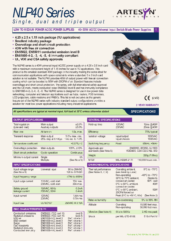 NLP40-7605_605649.PDF Datasheet