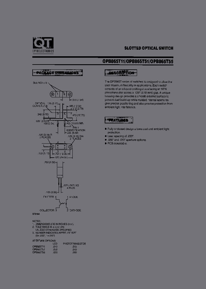 OPB865T11_590220.PDF Datasheet