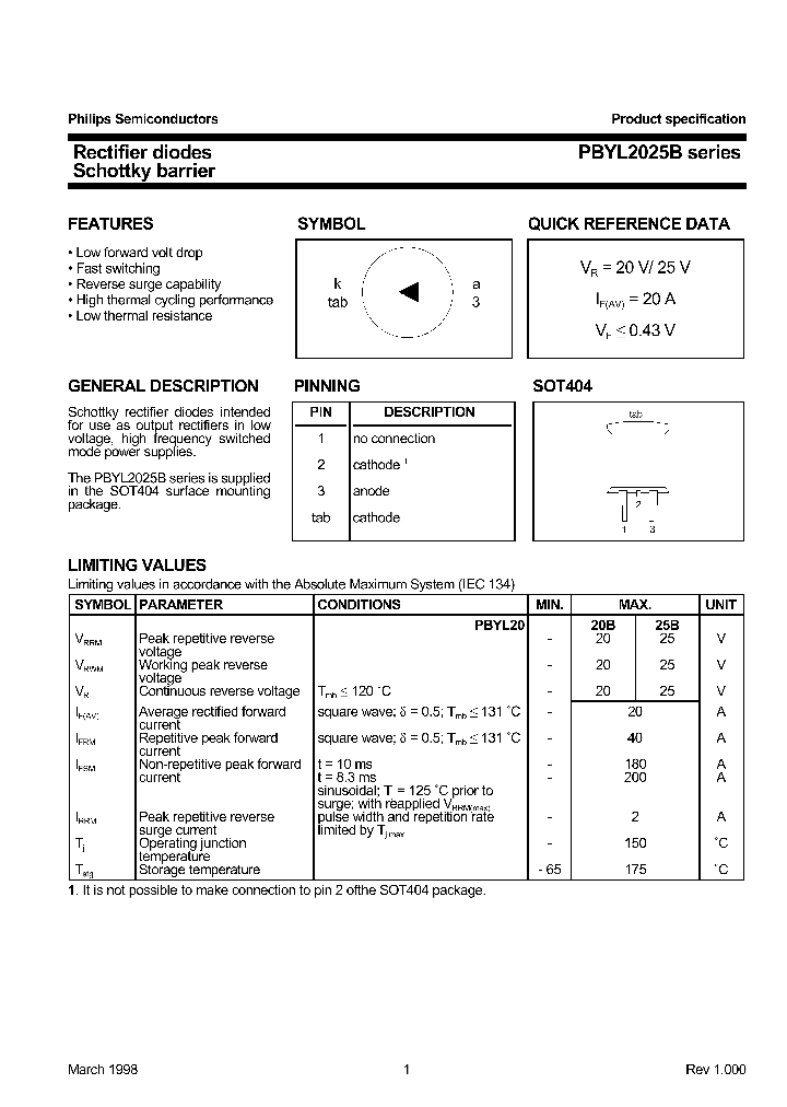 PBYL2025B_162208.PDF Datasheet