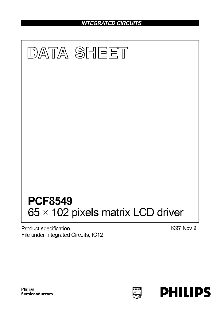PCF8549_570020.PDF Datasheet