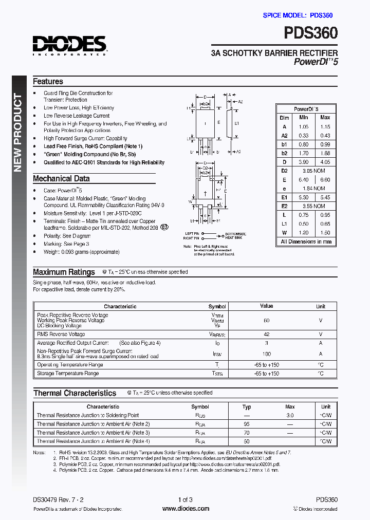 PDS360_645338.PDF Datasheet