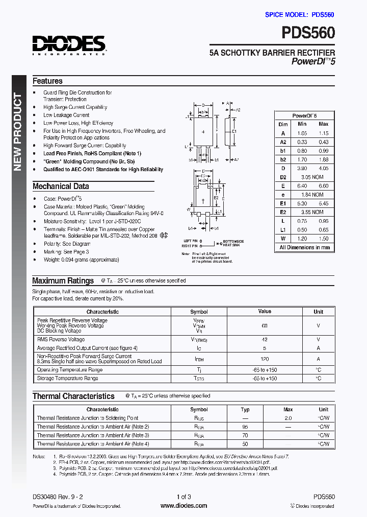 PDS560_645282.PDF Datasheet