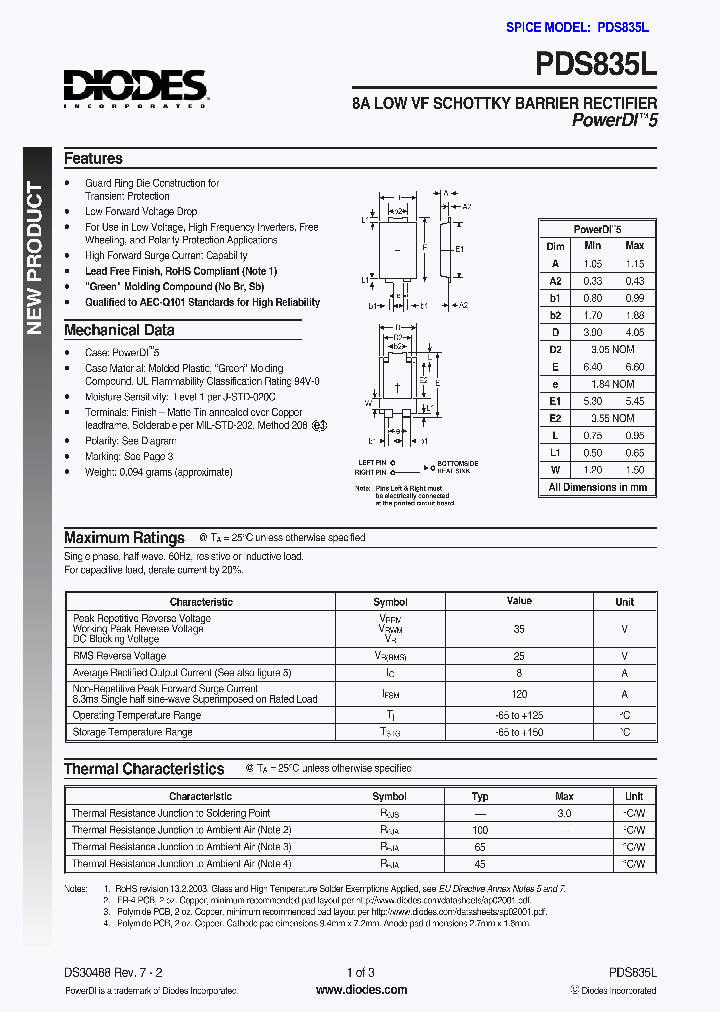 PDS835L_645269.PDF Datasheet