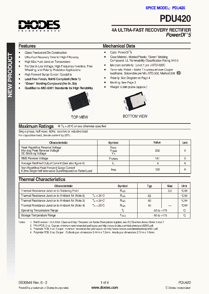 PDU420_645256.PDF Datasheet