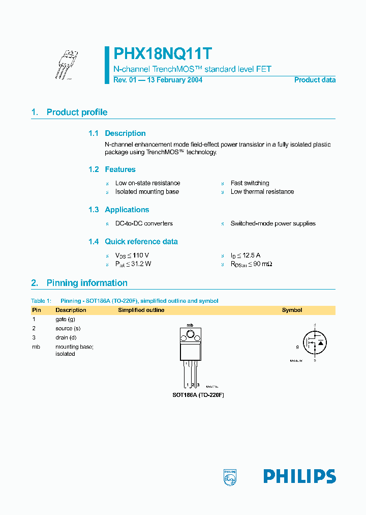 PHX18NQ11T_597945.PDF Datasheet