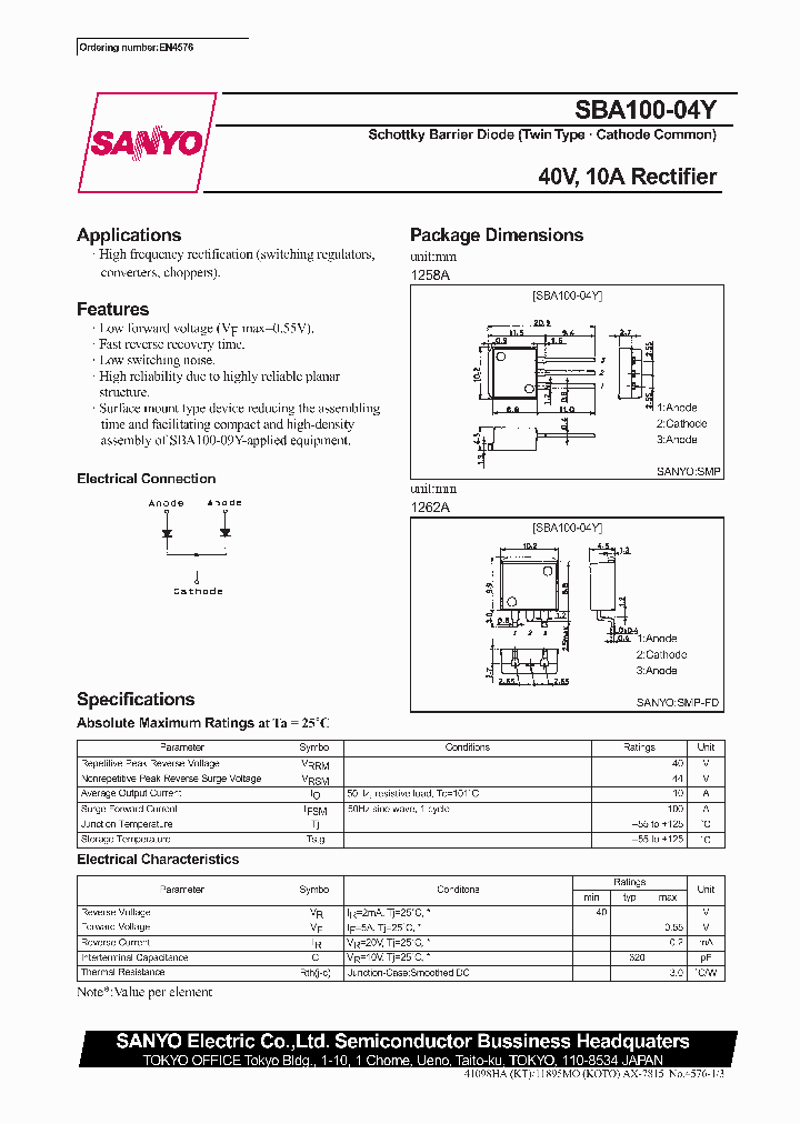 SBA100-04Y_632263.PDF Datasheet