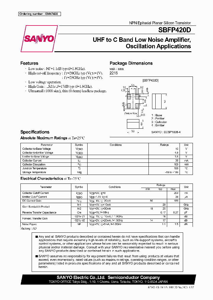 SBFP420D_613110.PDF Datasheet