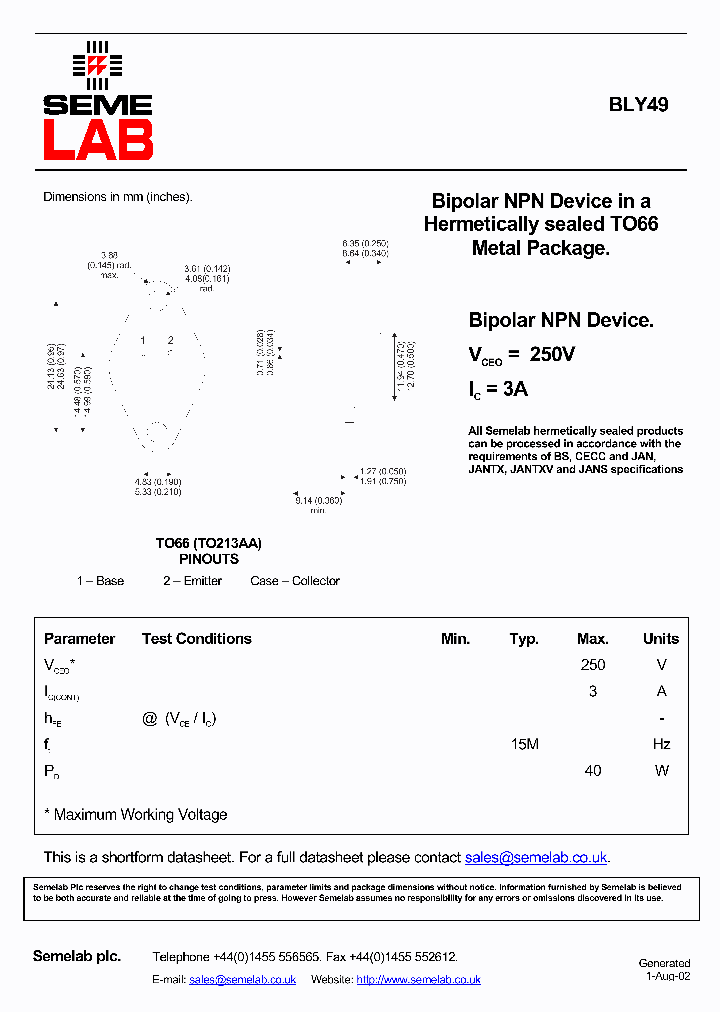 SFBLY49_586528.PDF Datasheet