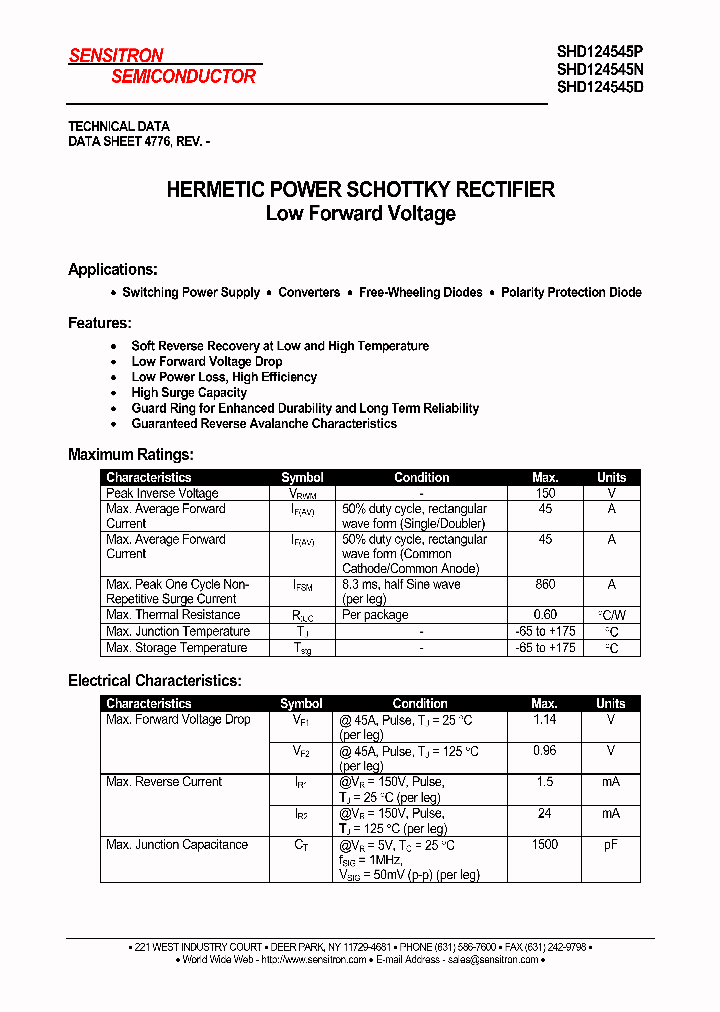 SHD124545P_637879.PDF Datasheet