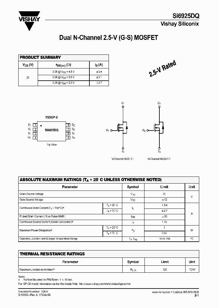 SI6925DQ_794798.PDF Datasheet