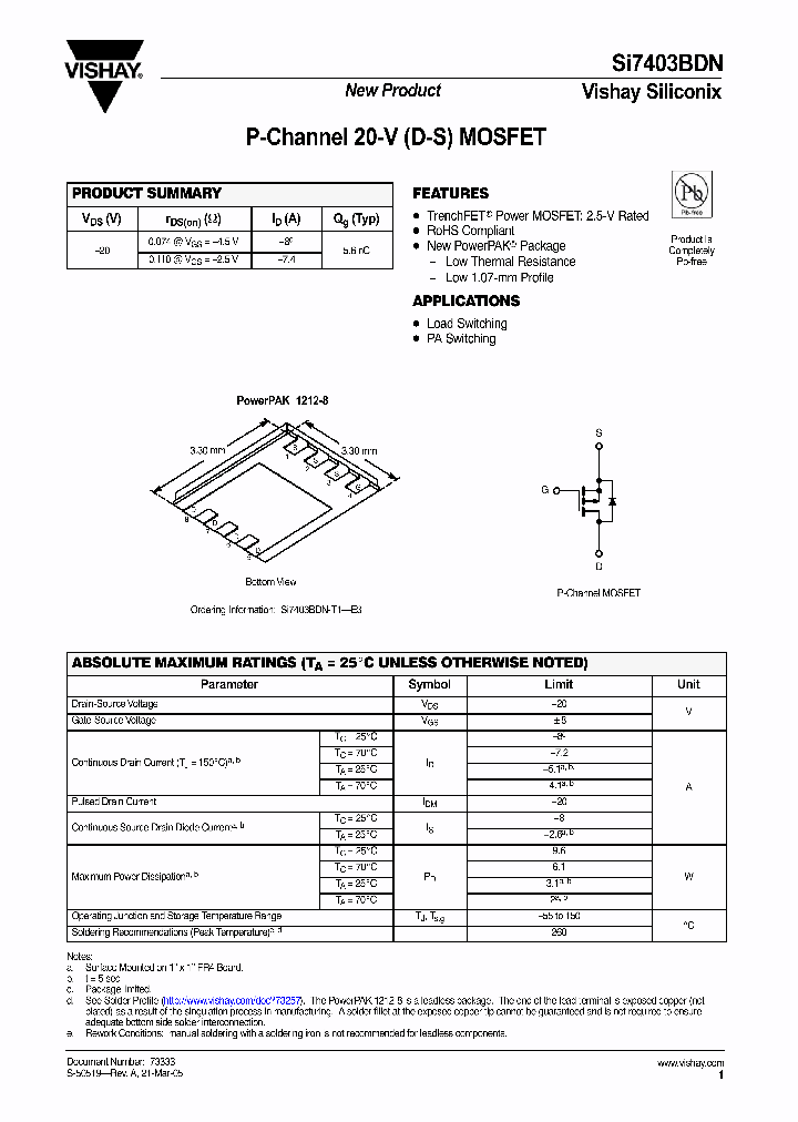 SI7403BDN_613123.PDF Datasheet