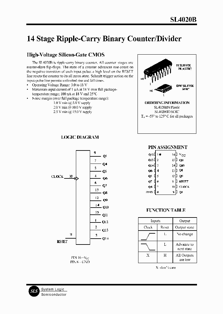 SL4020BD_649333.PDF Datasheet Download --- IC-ON-LINE
