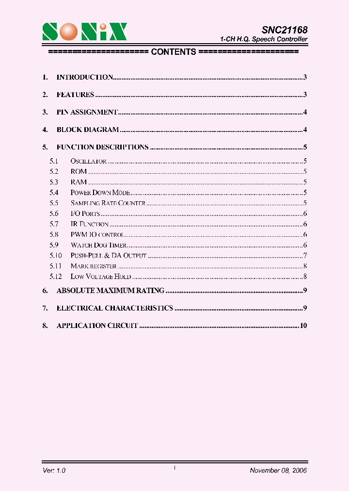 SNC21168_755469.PDF Datasheet