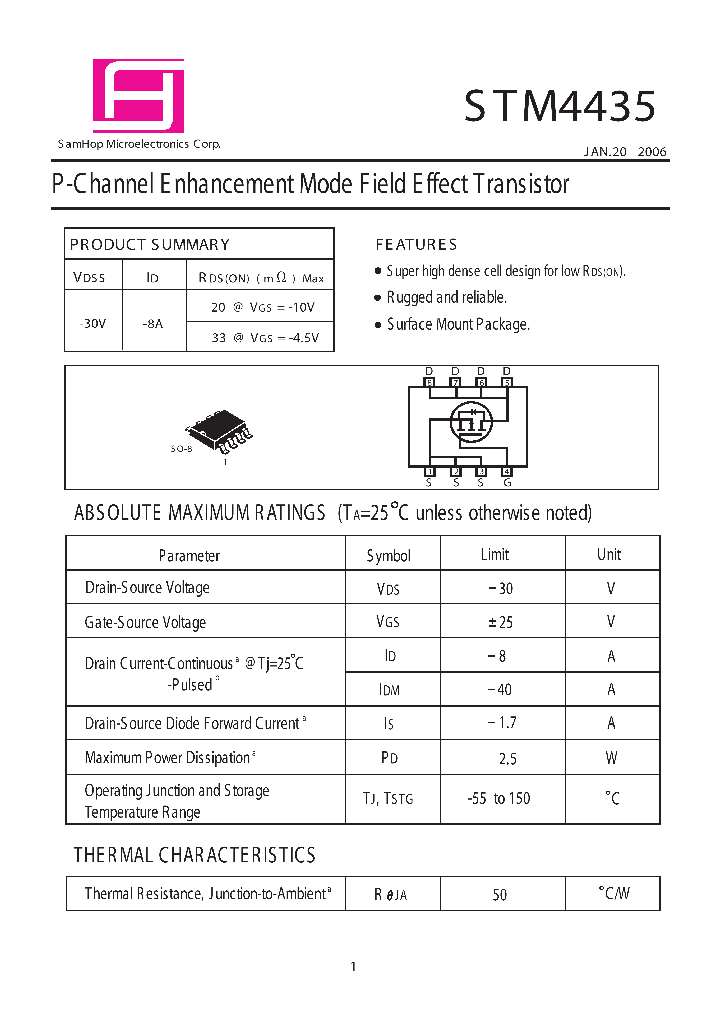 STM4435_582265.PDF Datasheet