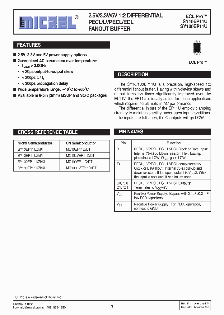 SY100EP11UKC_589107.PDF Datasheet