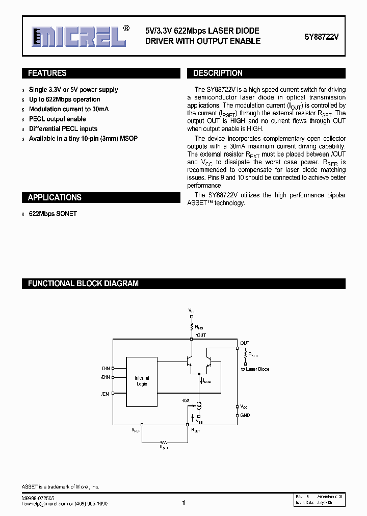 SY88722VKCTR_754529.PDF Datasheet