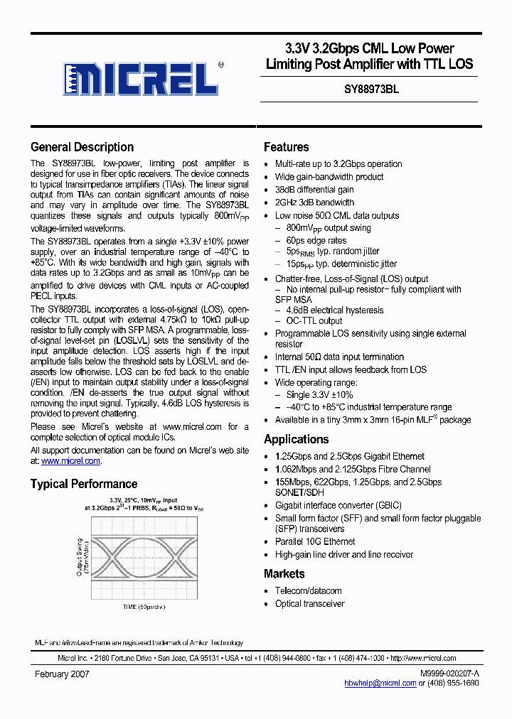 SY88973BLMG_677333.PDF Datasheet