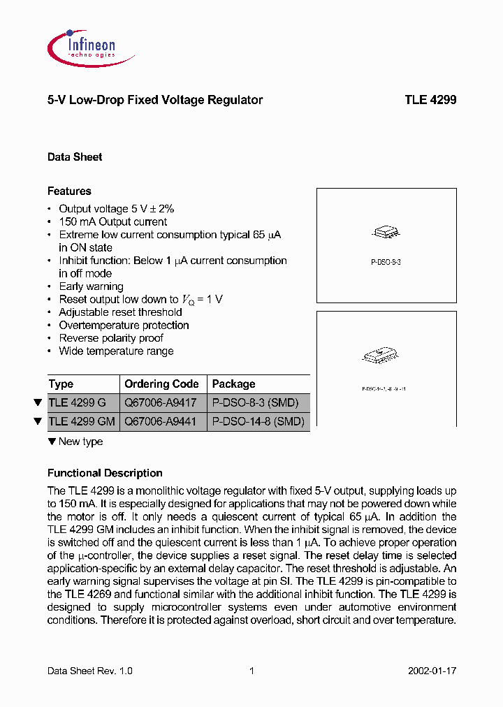 TLE4299GM_771016.PDF Datasheet