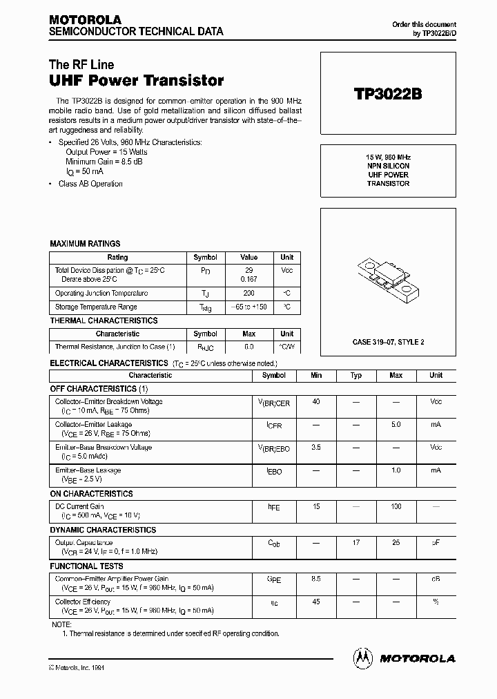 TP3022_64909.PDF Datasheet