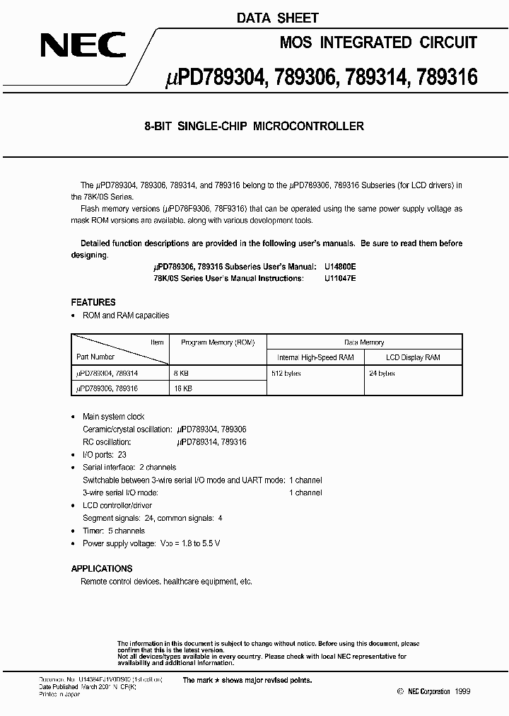 UPD789306_574197.PDF Datasheet