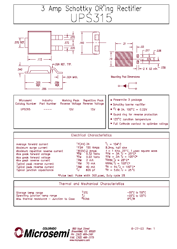 UPS315_618851.PDF Datasheet