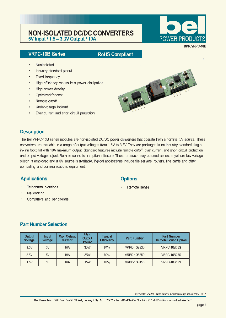 VRPC-10B15S_679450.PDF Datasheet