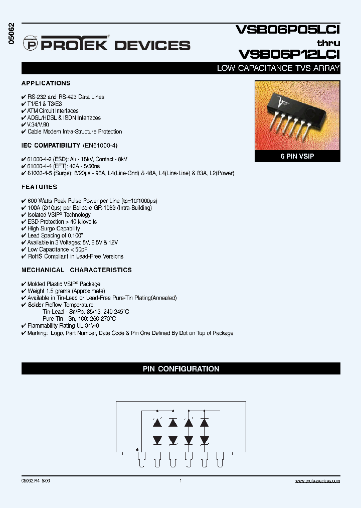 VSB06P05LCI-LF_726491.PDF Datasheet