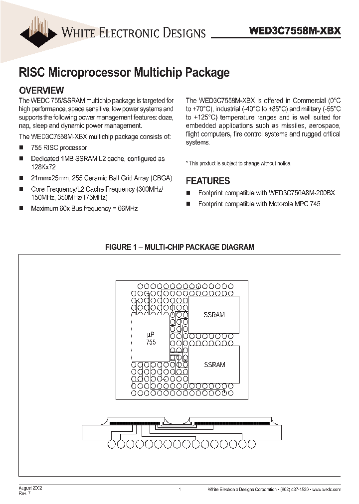 WED3C7558M350BC_652353.PDF Datasheet