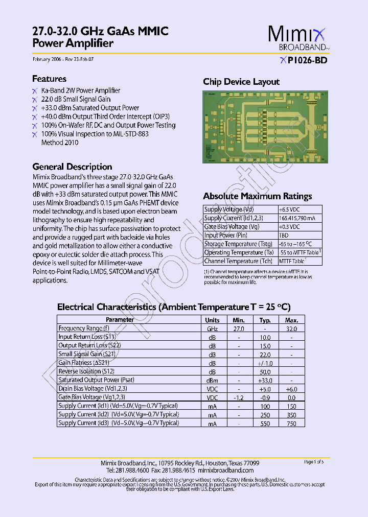 XP1026-BD-EV1_718417.PDF Datasheet