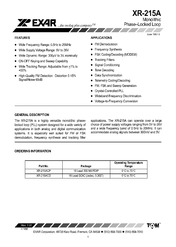 XR-215_715182.PDF Datasheet